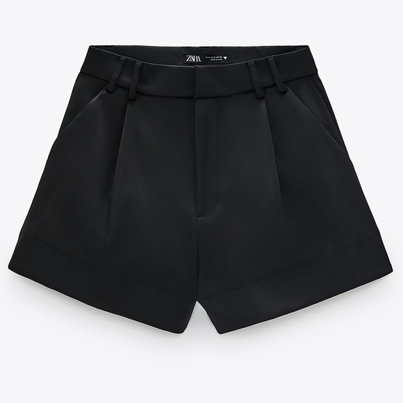 Zara Limited Edition Satin Effect Blazer and Shorts - Picture 8 of 12